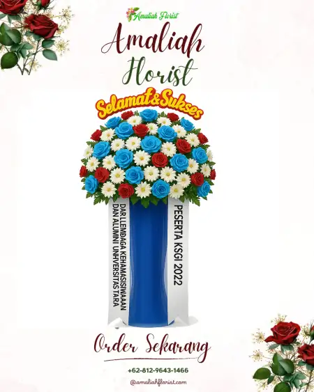 Standing Flowers Karta